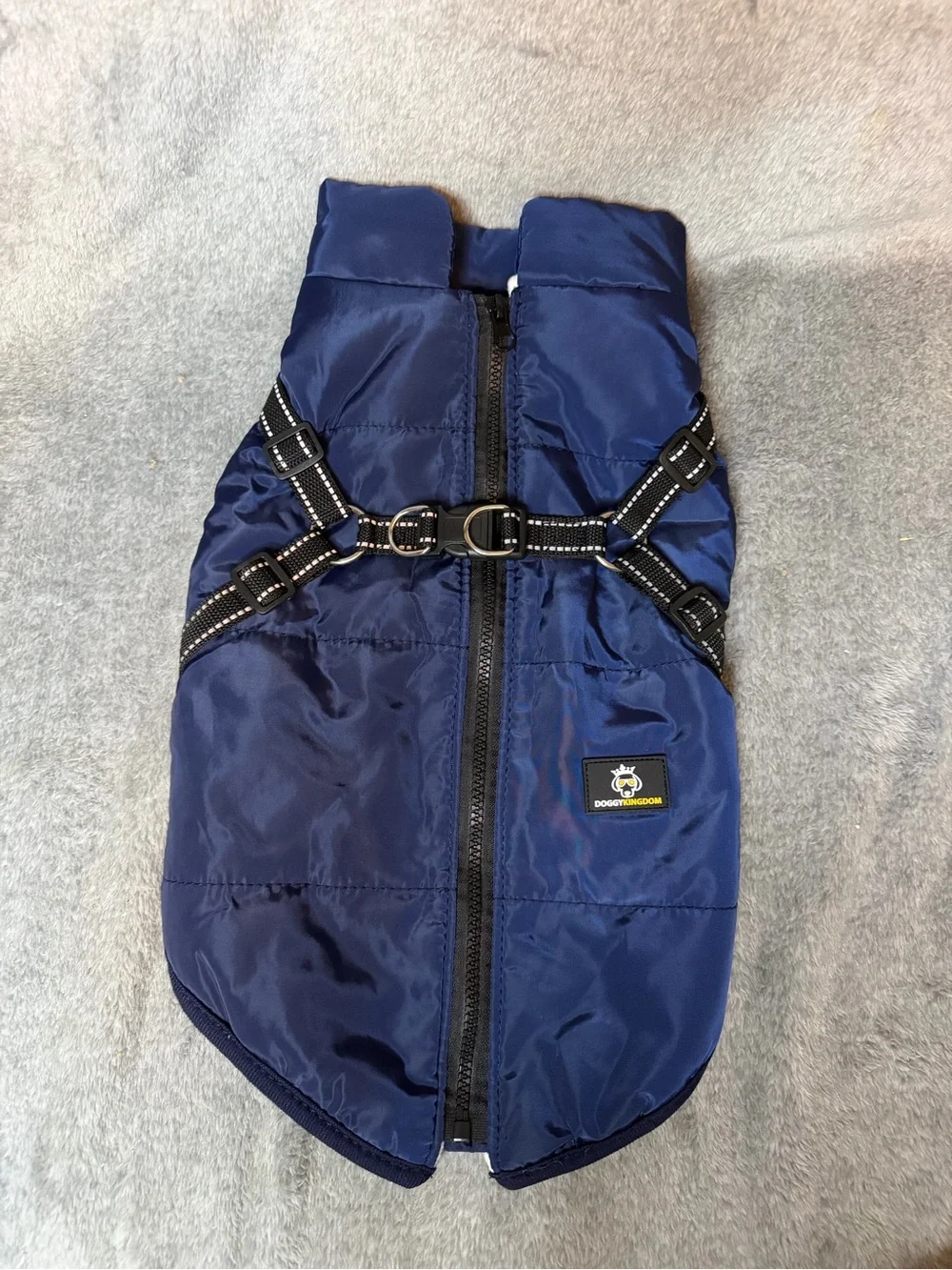 Doggy Kingdom Blue Vest / Dog Cost Multiple Sizes